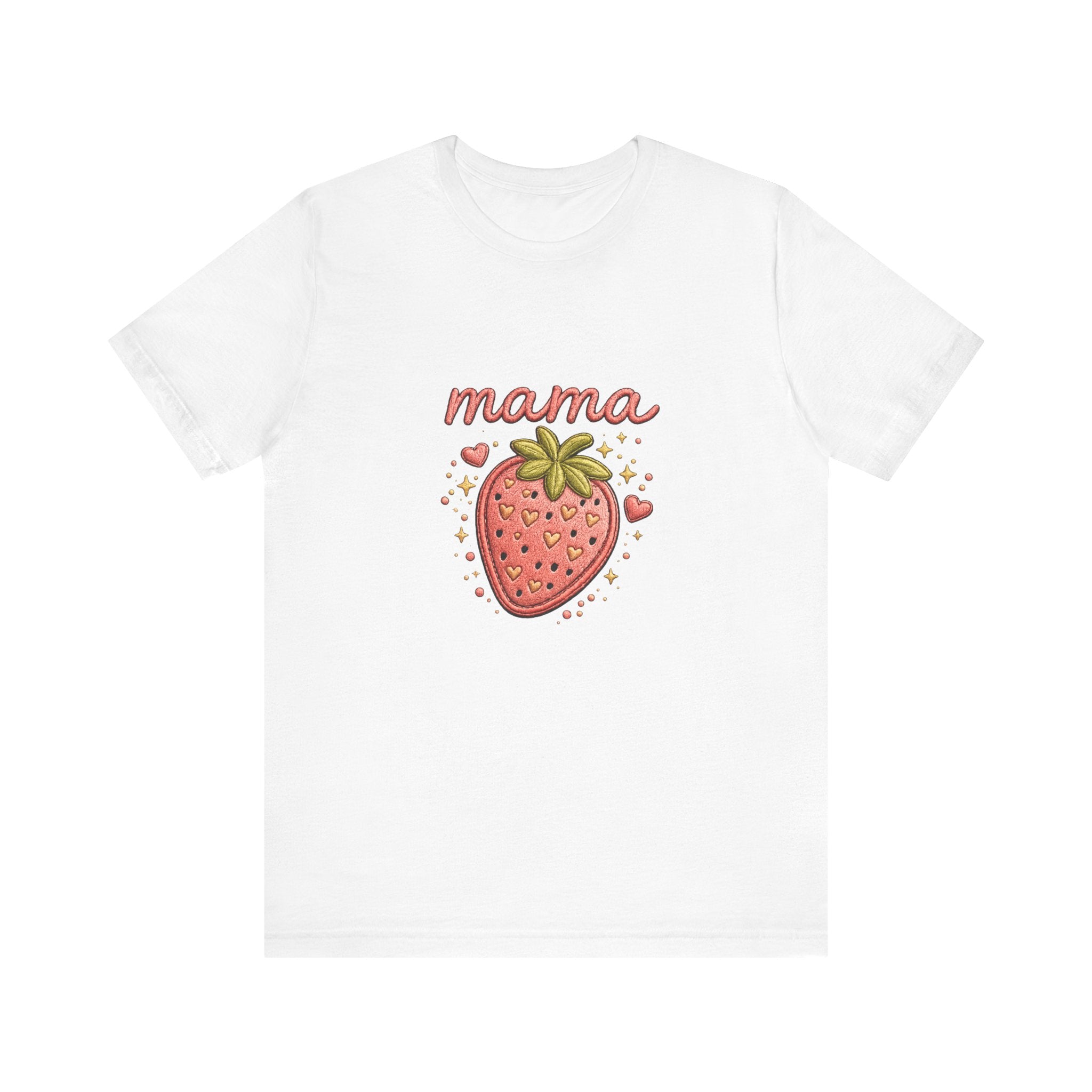 Strawberry Mama T-Shirt | Cute Fruit Mom Graphic Tee
