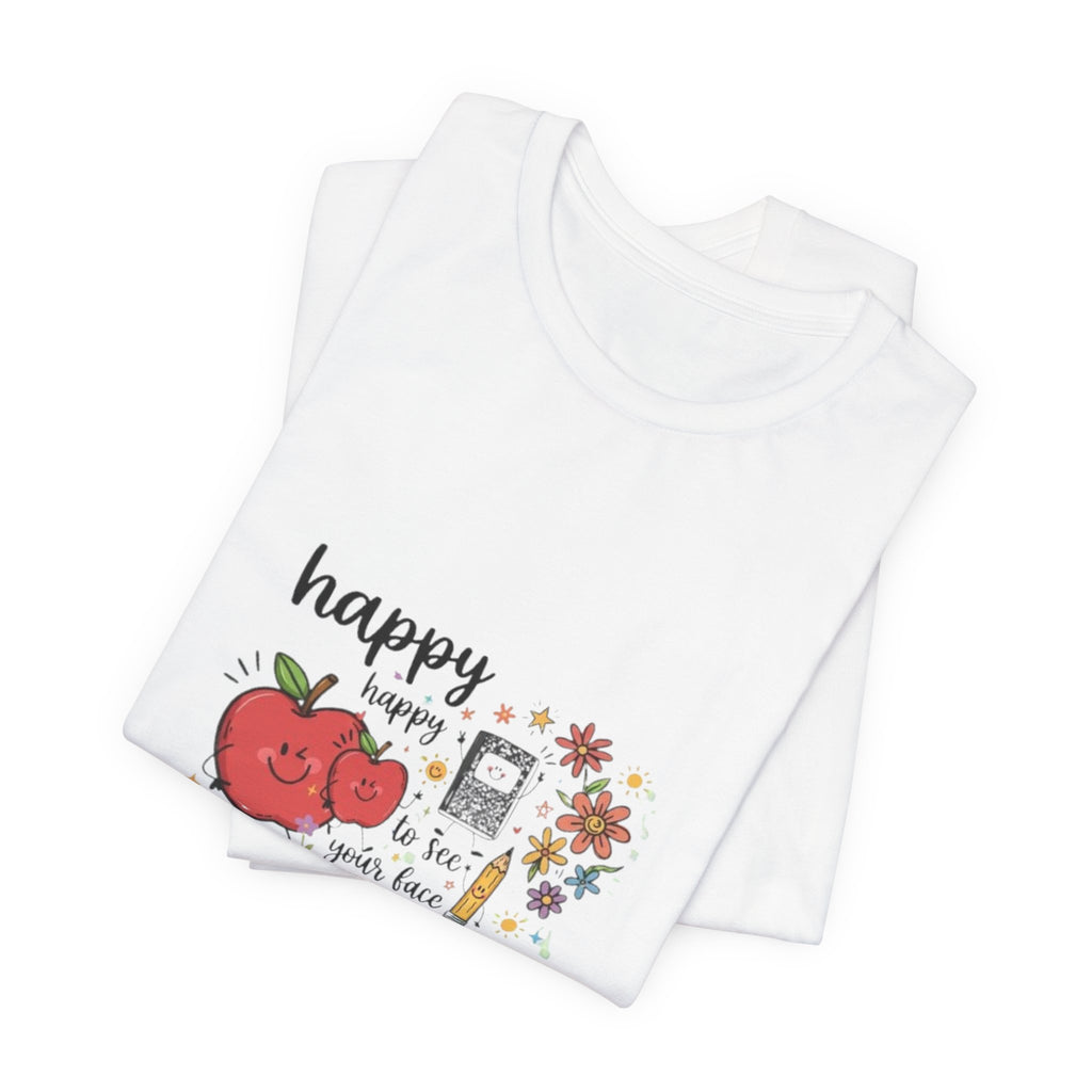 Happy to See Your Face T-Shirt | Cute Kawaii Tomato Graphic Tee