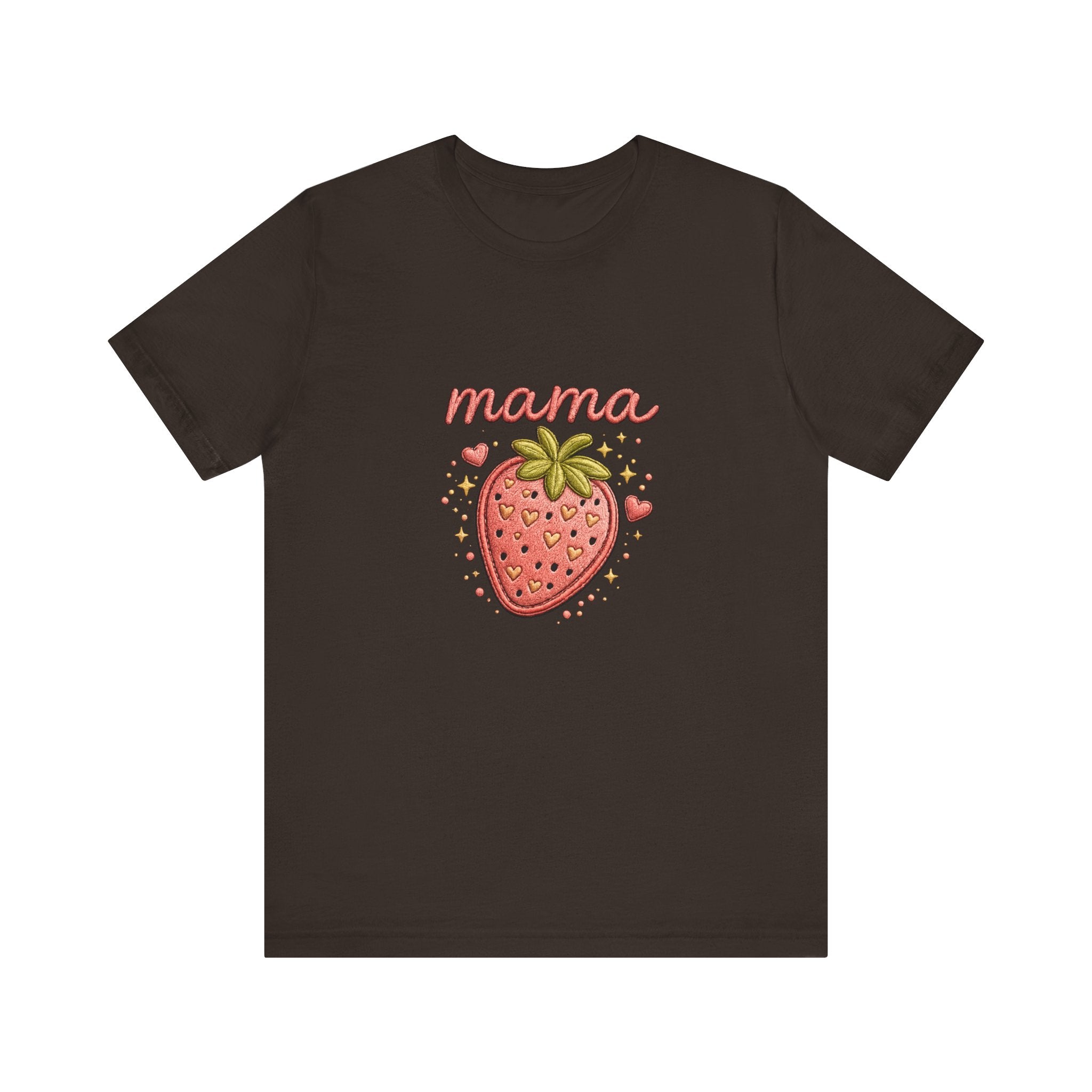 Strawberry Mama T-Shirt | Cute Fruit Mom Graphic Tee
