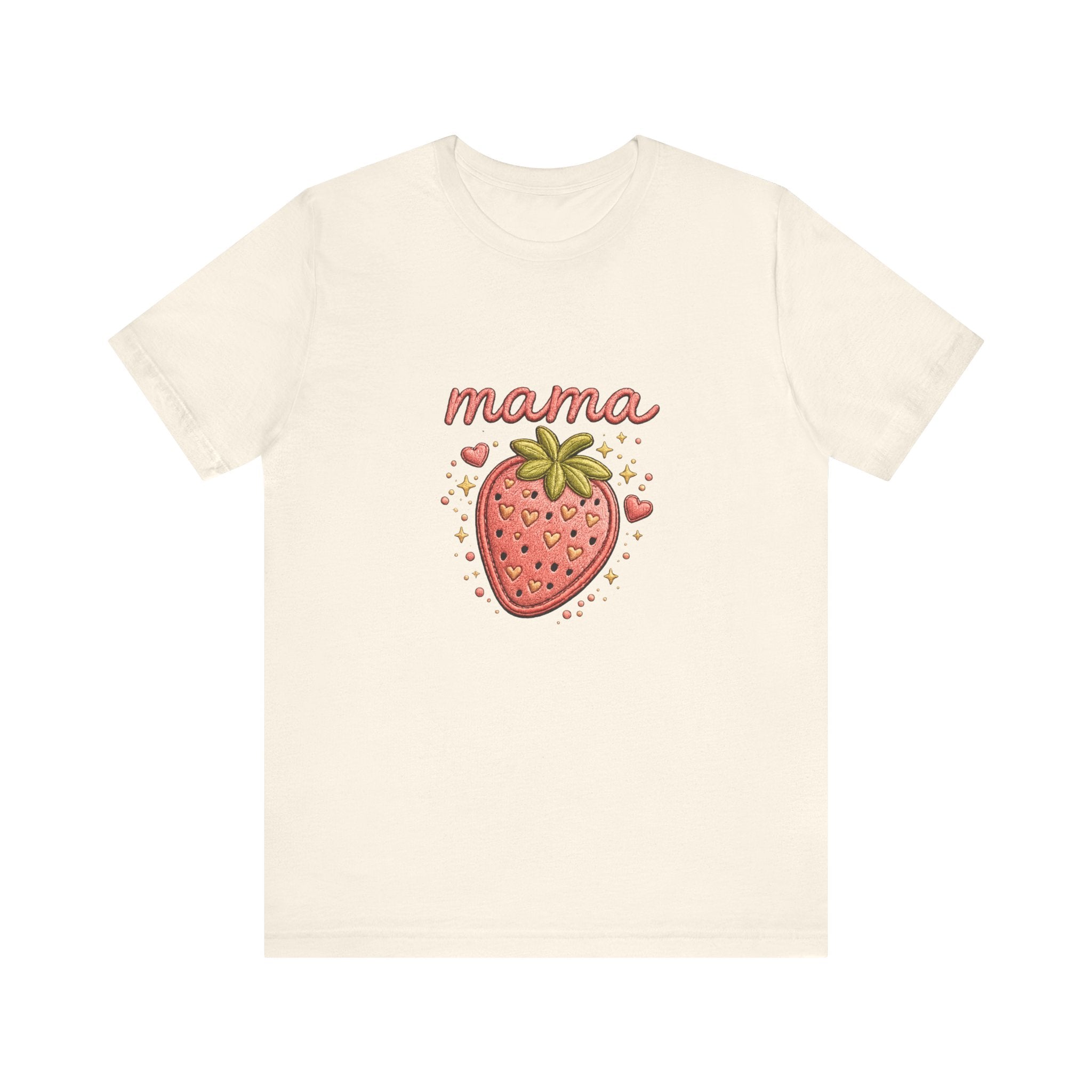Strawberry Mama T-Shirt | Cute Fruit Mom Graphic Tee