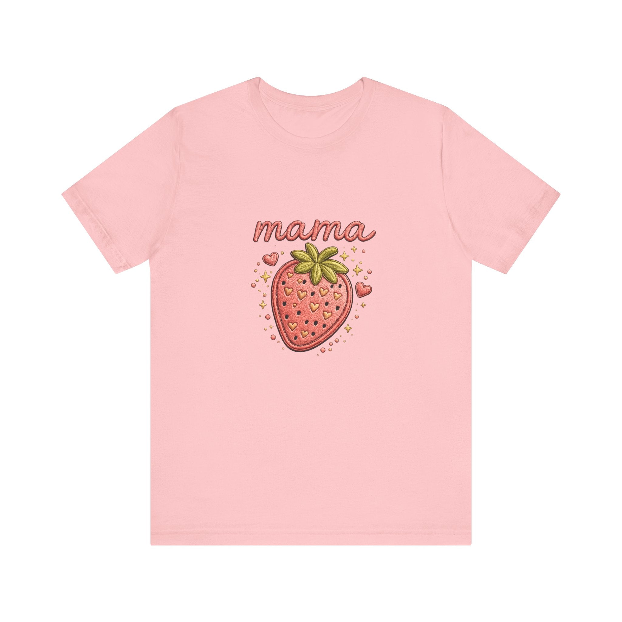 Strawberry Mama T-Shirt | Cute Fruit Mom Graphic Tee