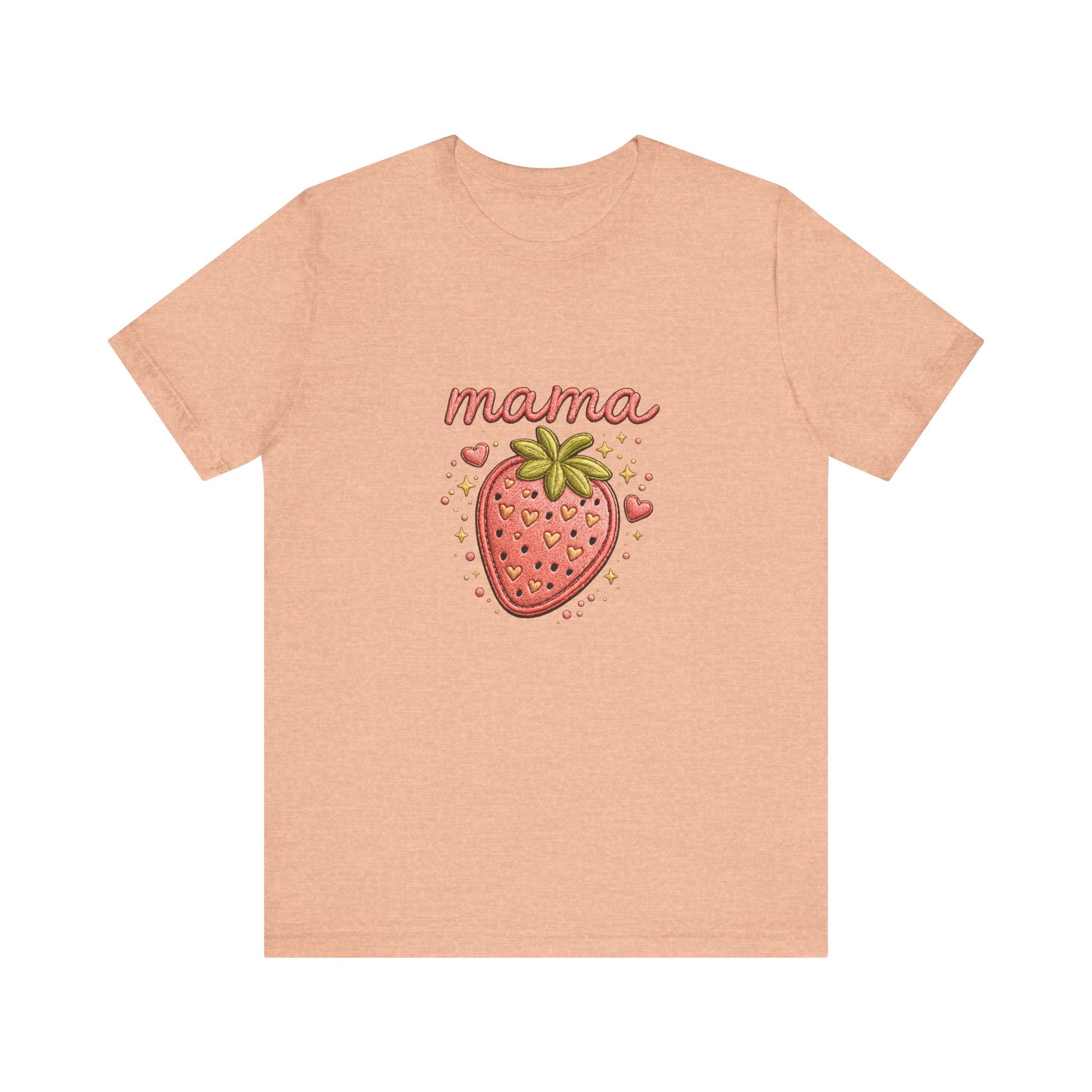Strawberry Mama T-Shirt | Cute Fruit Mom Graphic Tee