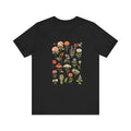Wildflower Botanical Print Tee | Vintage Floral Illustration, Garden Plants
