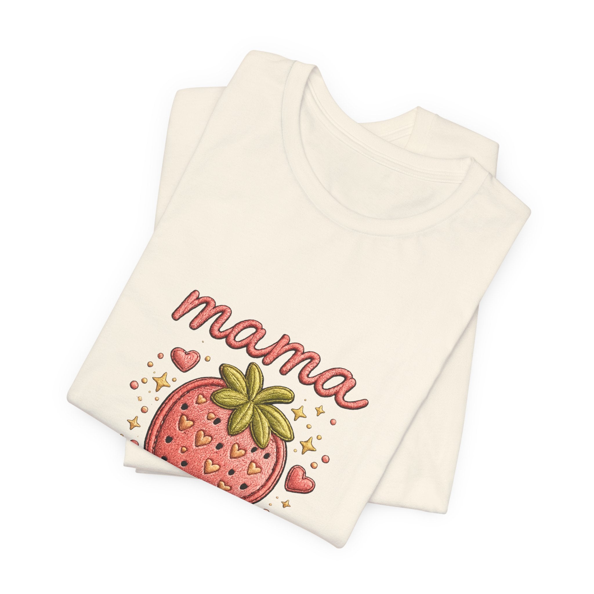 Strawberry Mama T-Shirt | Cute Fruit Mom Graphic Tee