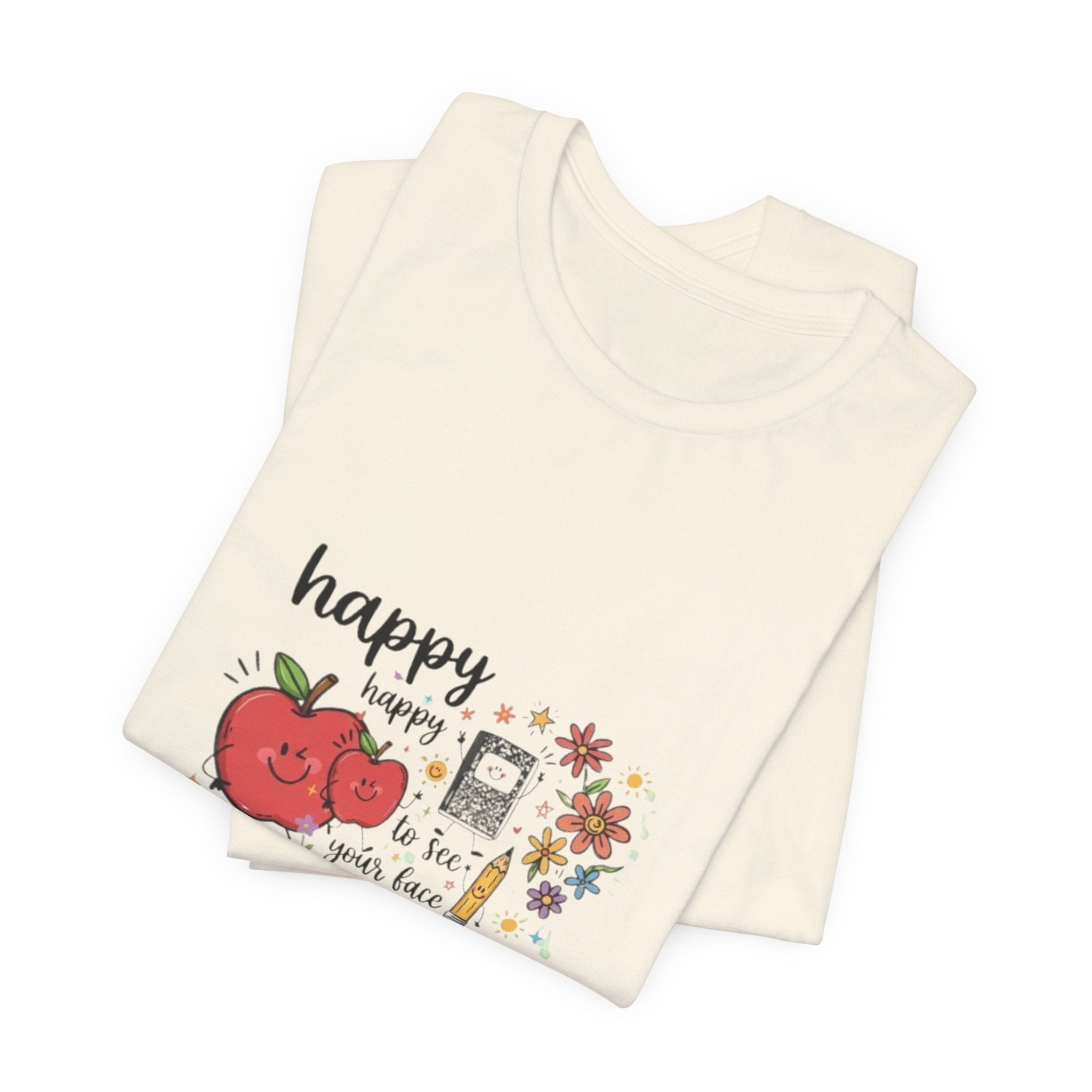 Happy to See Your Face T-Shirt | Cute Kawaii Tomato Graphic Tee