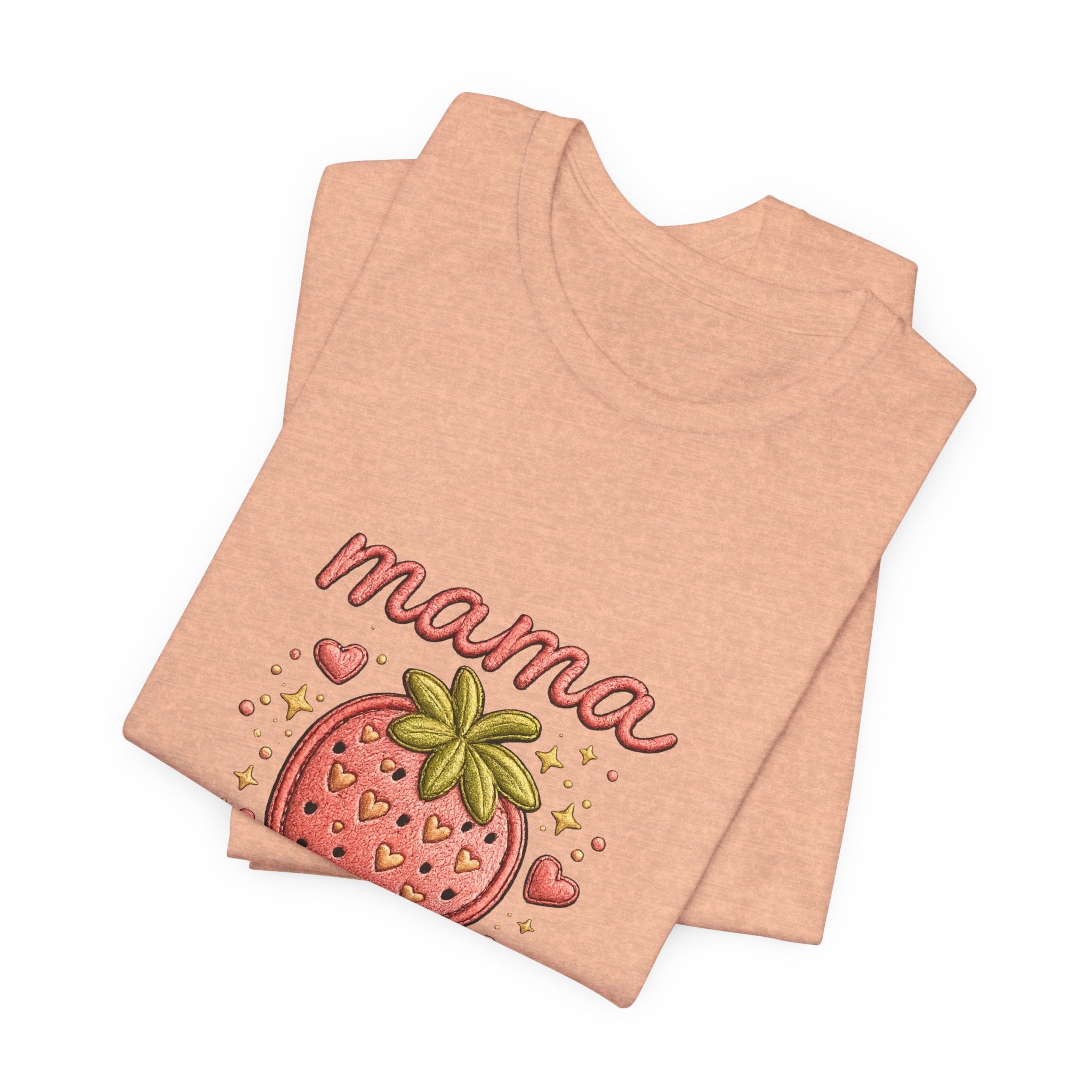 Strawberry Mama T-Shirt | Cute Fruit Mom Graphic Tee