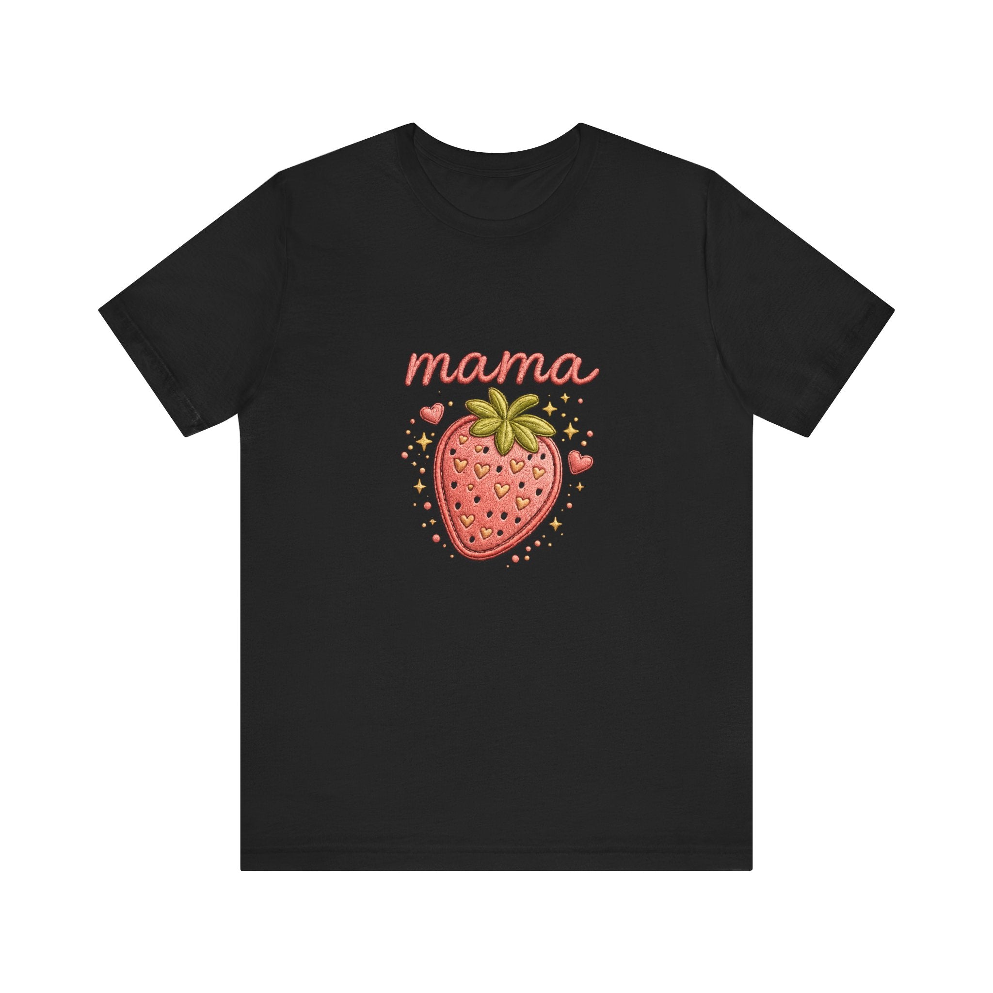 Strawberry Mama T-Shirt | Cute Fruit Mom Graphic Tee