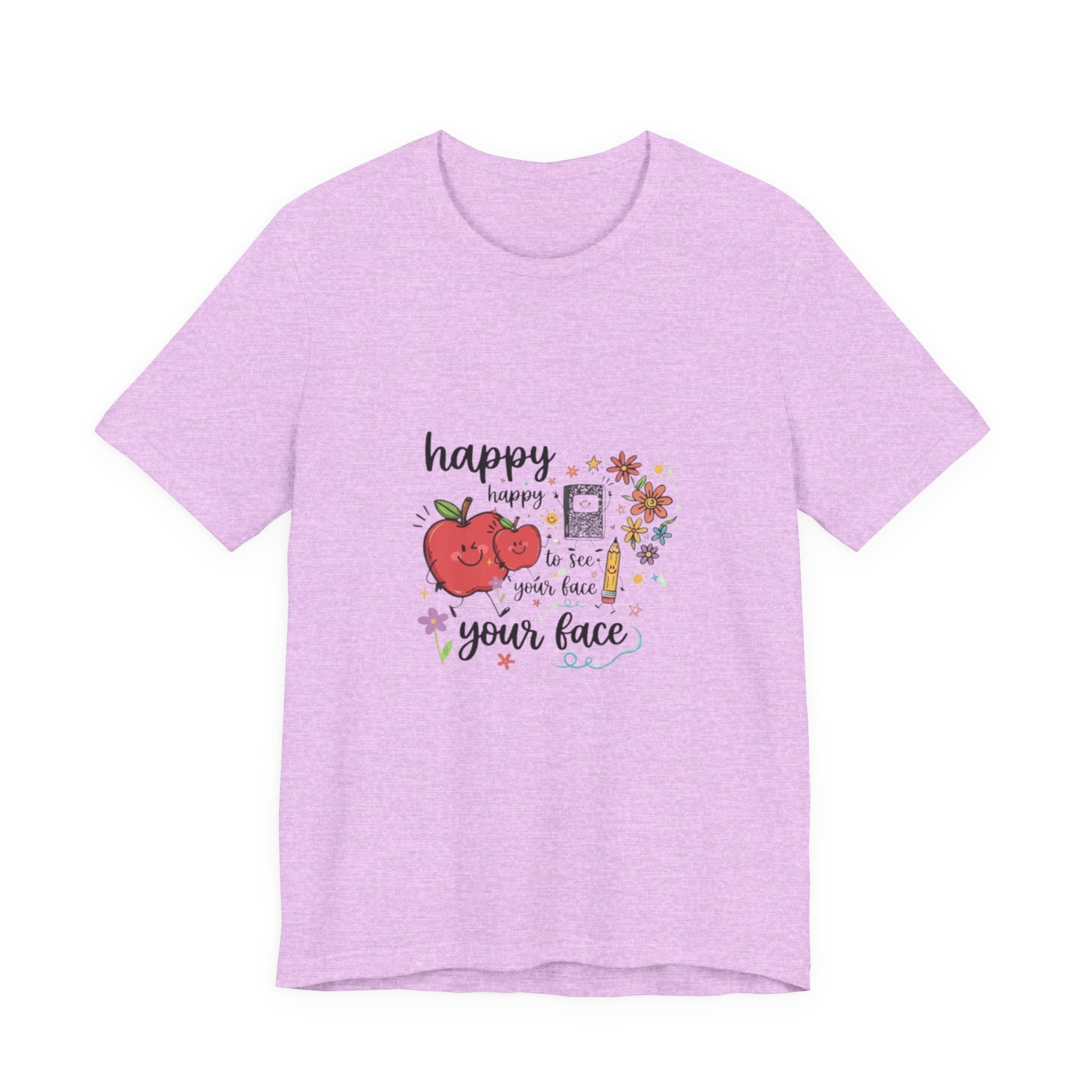 Happy to See Your Face T-Shirt | Cute Kawaii Tomato Graphic Tee