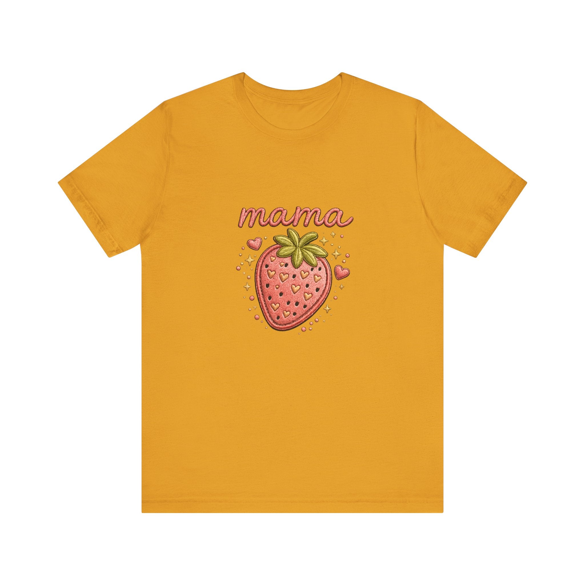 Strawberry Mama T-Shirt | Cute Fruit Mom Graphic Tee