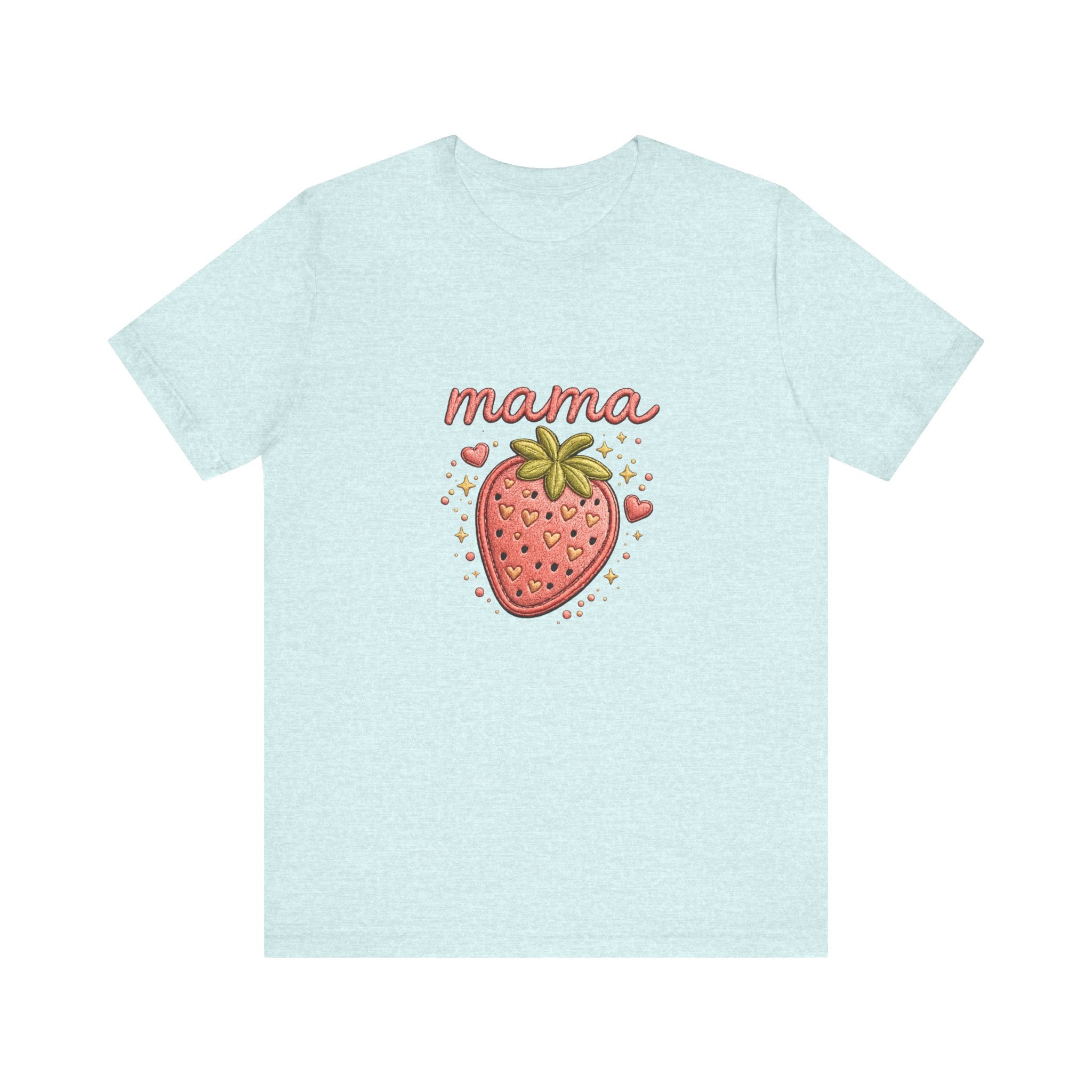 Strawberry Mama T-Shirt | Cute Fruit Mom Graphic Tee