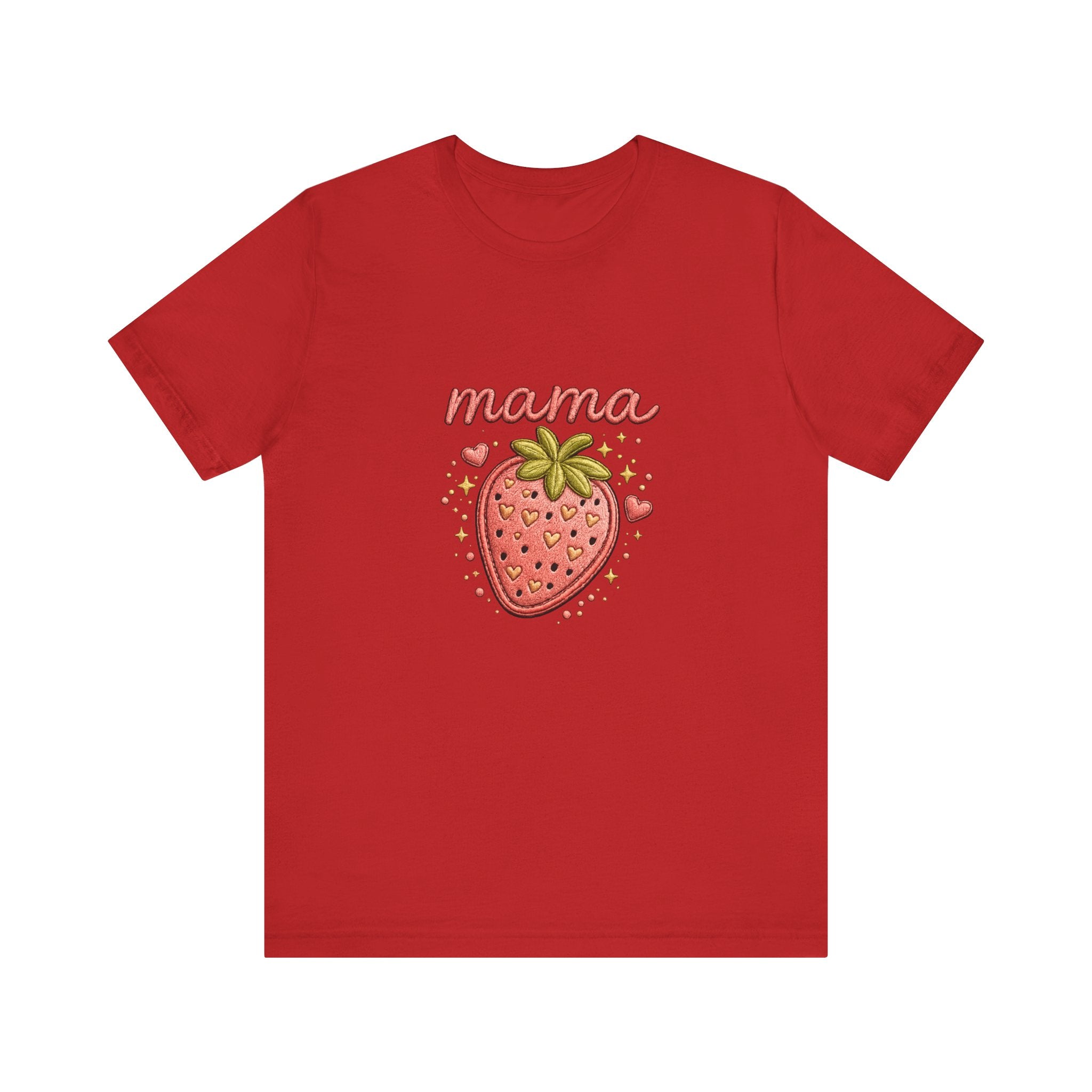Strawberry Mama T-Shirt | Cute Fruit Mom Graphic Tee