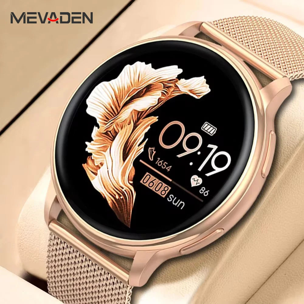 Bluetooth Call Smart Watch Women Custom Dial Watches Men Sport Fitness Tracker Heart Rate Smartwatch For Android IOS Y22 watch