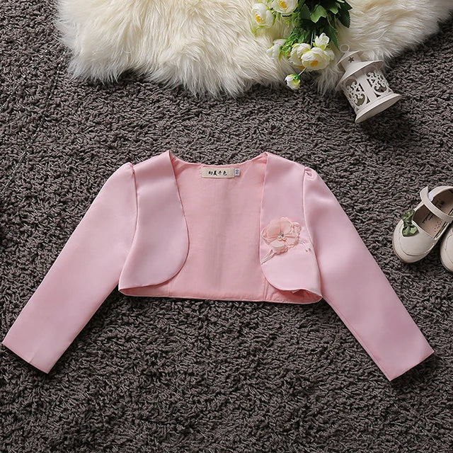 Baby Girl Clothing Embroidered Coat Princess Short Cape Infant Jackets  girls jackets and coats