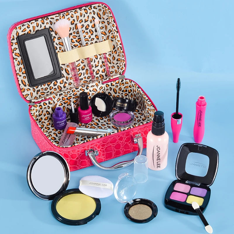 Kids Toys Simulation Cosmetics Set Pretend Makeup Toys Girls Play House Simulation Make up Educational Toys for Girls Fun Game kids makeup