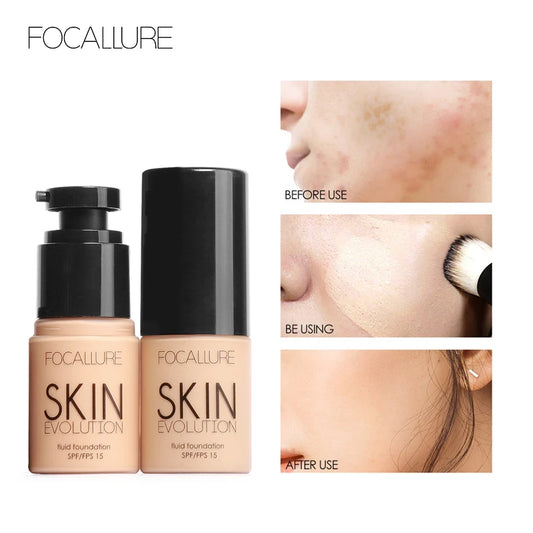 Base Face Liquid Foundation Cream Full Coverage Concealer Oil-control Moisturizing Foundation Cream Makeup For Women face