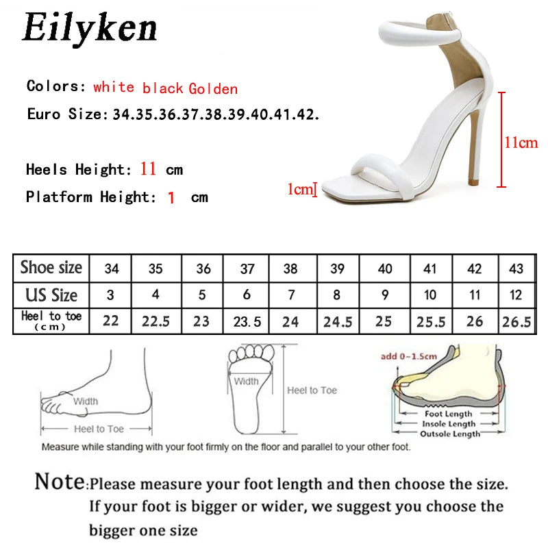 Summer Peep Toe High Heel  Sandals Sexy Buckle Strap Ankle-Wrap Ladies Club Women Stripper Shoes party sandals