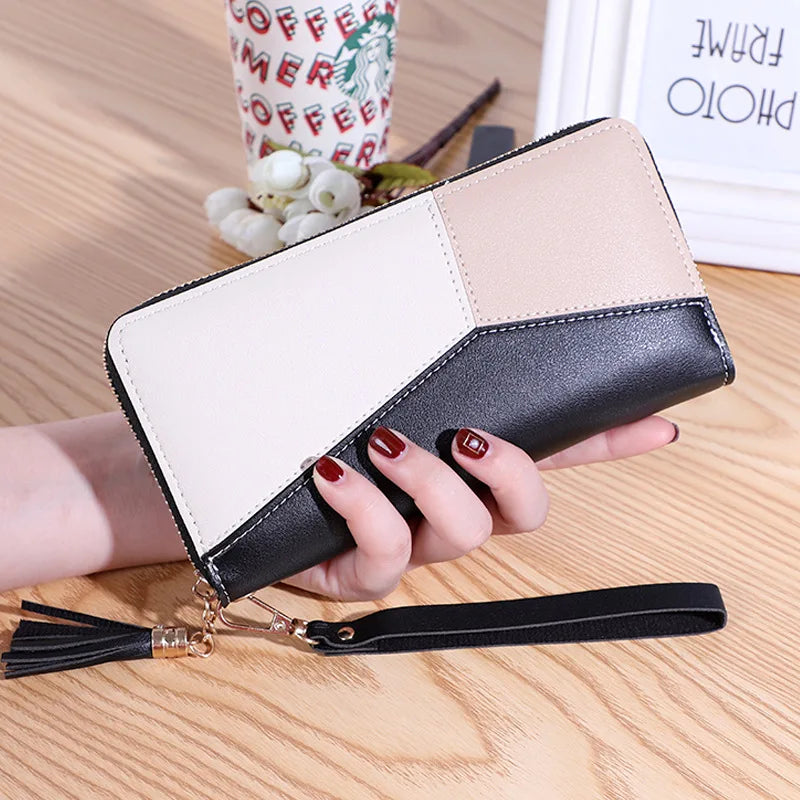 Fashion Wallets Zipper Coin Purse Lady Long Short Purses Handbags Women Clutch Cards Holder PU Leather Moneybag Billfold Wallet bags