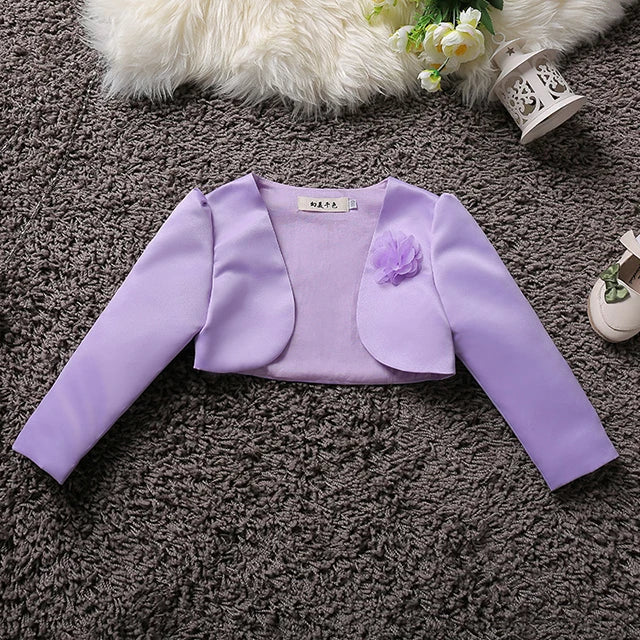 Baby Girl Clothing Embroidered Coat Princess Short Cape Infant Jackets  girls jackets and coats