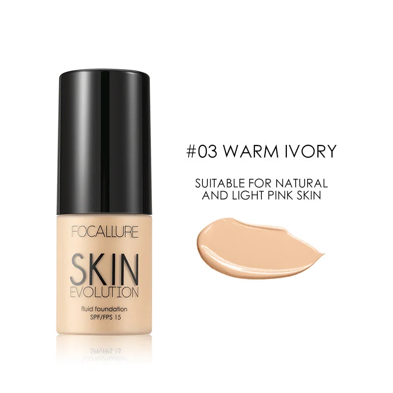 Base Face Liquid Foundation Cream Full Coverage Concealer Oil-control Moisturizing Foundation Cream Makeup For Women face