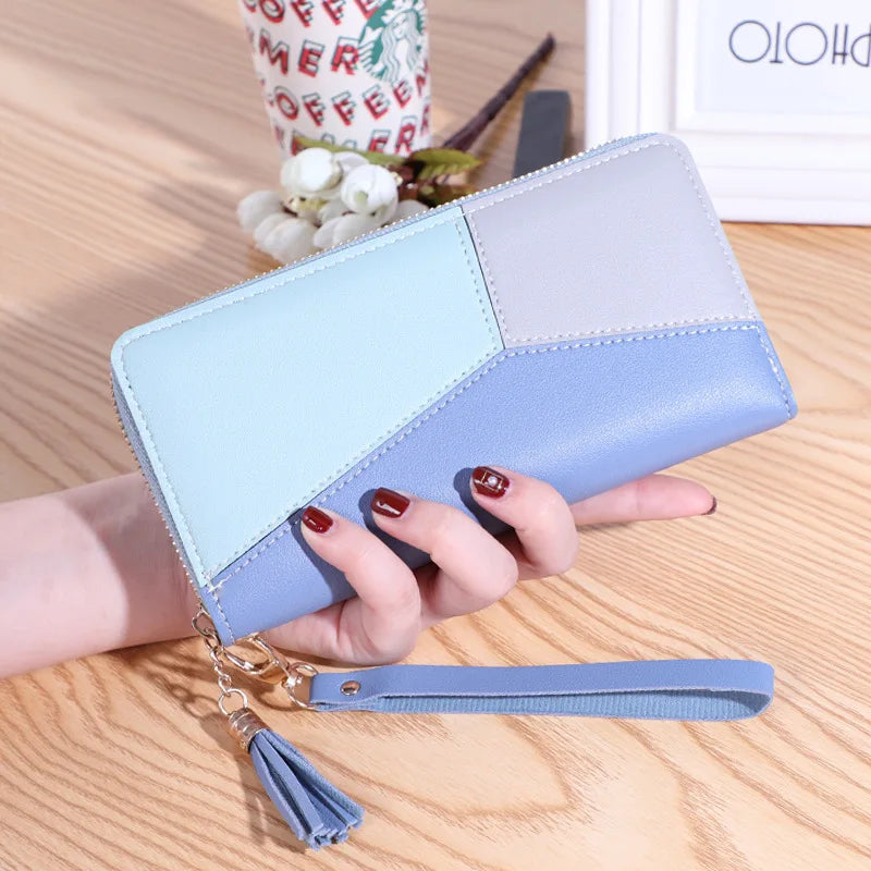 Fashion Wallets Zipper Coin Purse Lady Long Short Purses Handbags Women Clutch Cards Holder PU Leather Moneybag Billfold Wallet bags