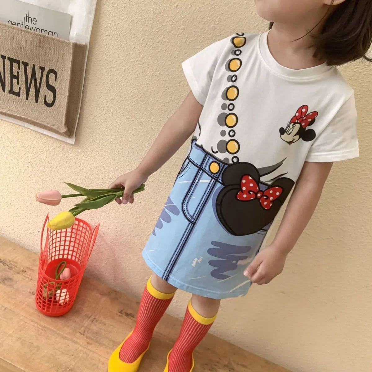 Fashion Minnie Mouse girls Dress Party Dresses Kids Girls Birthday Gifts 2-6Y Children Girls Dress Baby Girl Clothes girls dresses