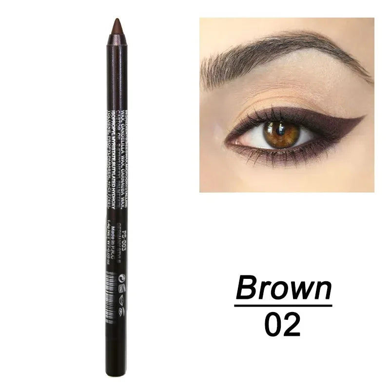 Makeup Long-lasting Not Blooming Eyeliner Pencil Waterproof Pigment Eyeshadow Eye Liner Pen Women Fashion Color Make Up Tools eyes