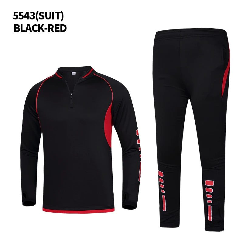 Ragazzi Giacca invernale Abbigliamento sportivo all'aperto Tuta da calcio Tute a maniche lunghe Tute da corsa Sport Jogging Calcio