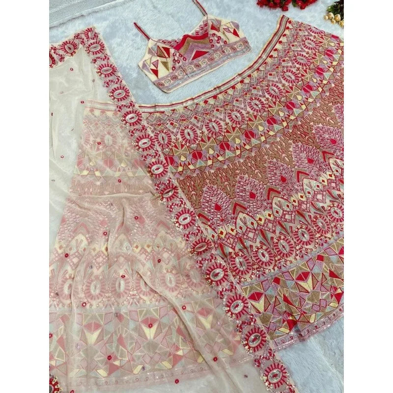 Lehenga CholI Bollywood Wedding Party in India Pakistani Wear Readymade party lehnga