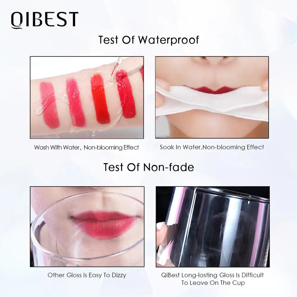 Sexy Velvet Matte Lip Gloss Liquid Lipstick Lipgloss Beauty Red Nude Waterproof Long-lasting Lip Stain Makeup For Women  lips