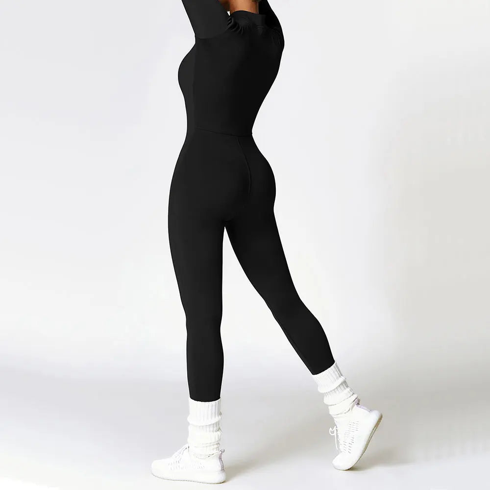 Yoga Velvet Jumpsuit Fitness Sports Gym Clothing Set Yoga Wear Pilates Workout Clothes for Women Outfit Push-up Activewear sports