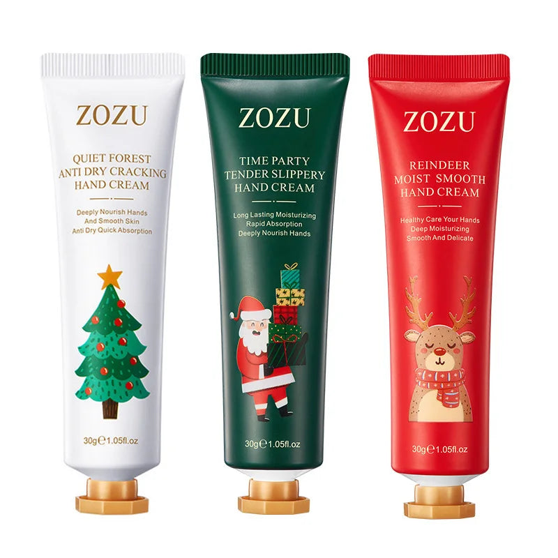 Christmas Fragrance Hand Cream Set,Anti Dry Cracking Women Men Hand Moisturizer,Foot Care Lotion,Holiday Gifts,Korean Skincare hand and feet