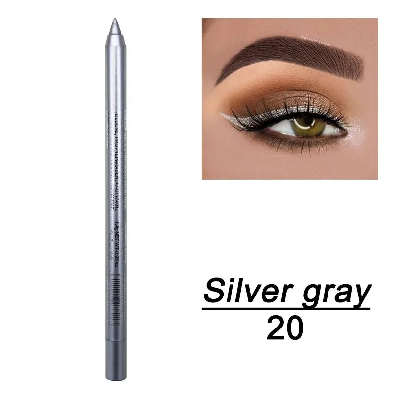 Makeup Long-lasting Not Blooming Eyeliner Pencil Waterproof Pigment Eyeshadow Eye Liner Pen Women Fashion Color Make Up Tools eyes