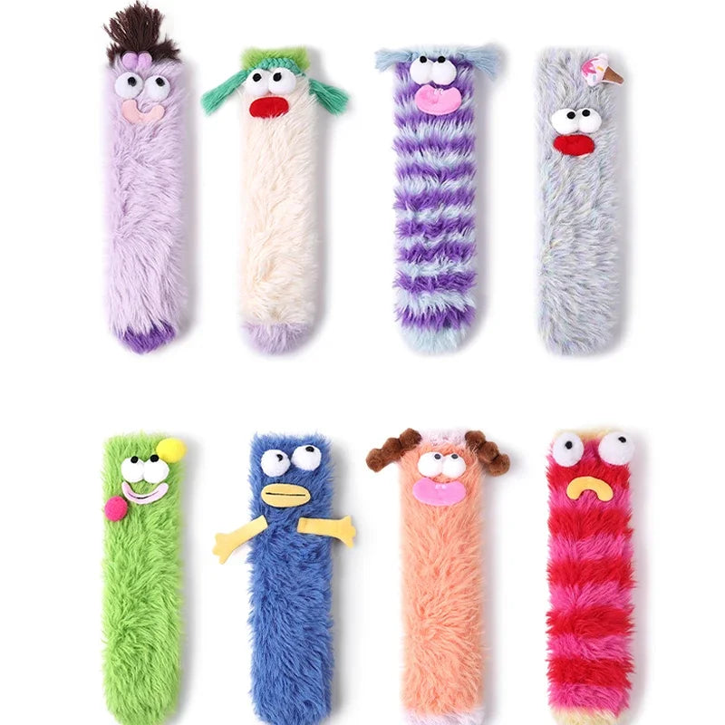 Women's Winter Socks Funny Thickened Warm Medium Tube Sock Men Warm Kawaii Cartoon Home Floor Sokken Girls Fluffy Socks