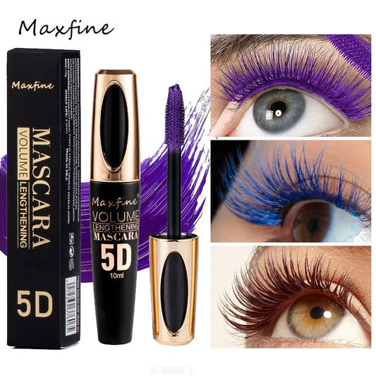 5D Silk Mascara with Big Eyes, Strong and Lasting Black Content and Length, Waterproof and Non-caking, and Prolonged Mascara eyes