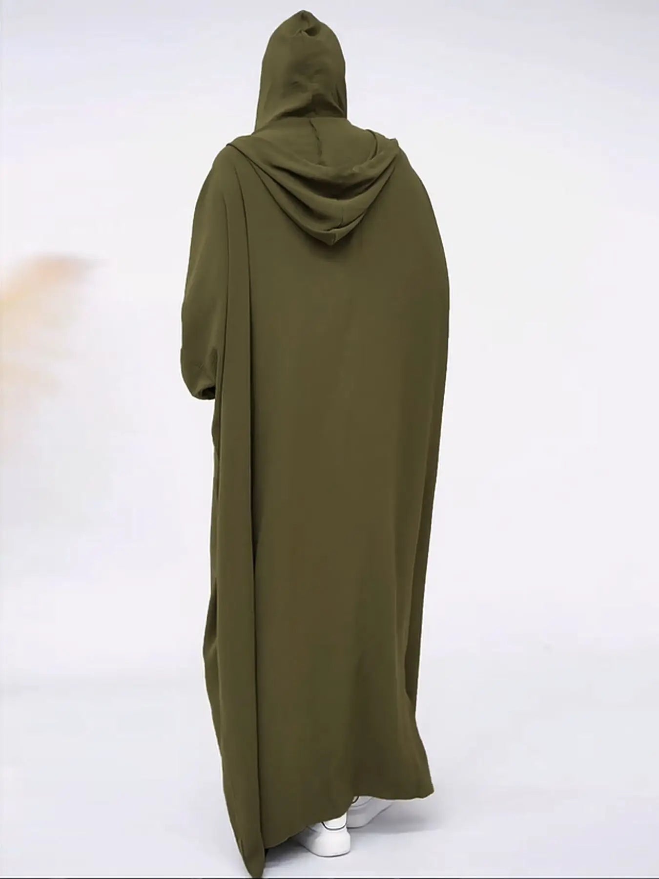 Jilbab Hijab Women Abaya With Hooded Solid Casual Batwing Sleeve Abaya Tassel Muslim Saudi Prayer Kaftan Oriental Robes abaya