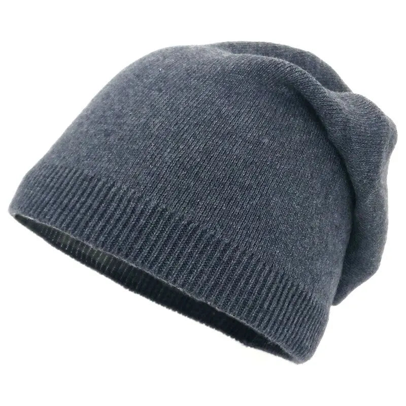 Autumn Winter Womens Hat New Simple Soft Thin Knitted Hats Outdoor Warm Cold Proof Fashion Bonnet Caps