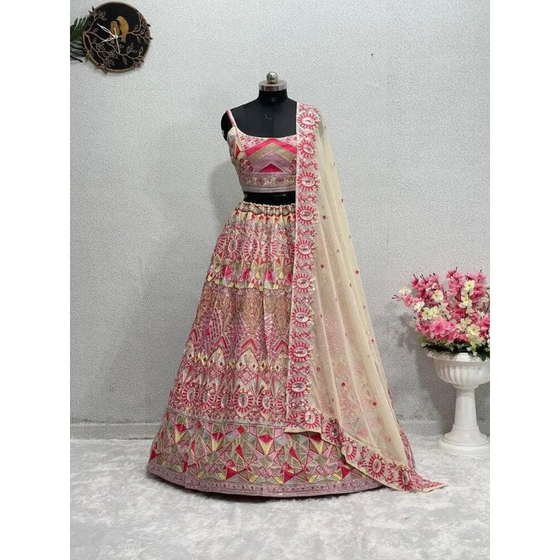 Lehenga CholI Bollywood Wedding Party in India Pakistani Wear Readymade party lehnga