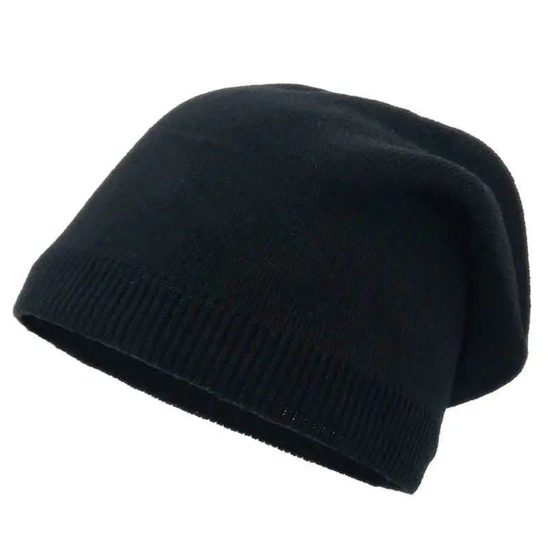 Autumn Winter Womens Hat New Simple Soft Thin Knitted Hats Outdoor Warm Cold Proof Fashion Bonnet Caps