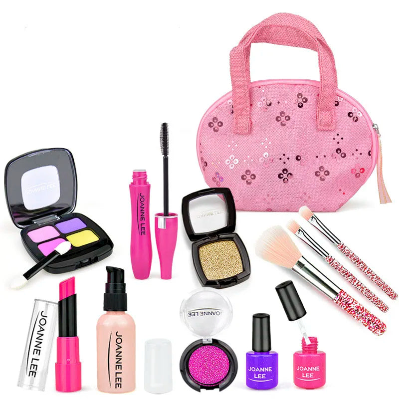 Kids Toys Simulation Cosmetics Set Pretend Makeup Toys Girls Play House Simulation Make up Educational Toys for Girls Fun Game kids makeup