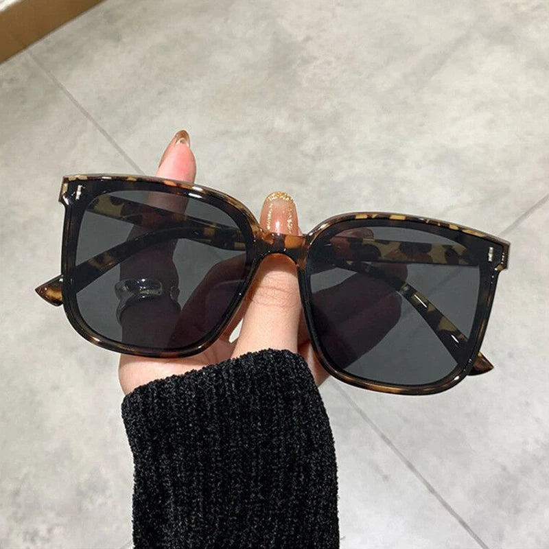 Vintage Square Sunglasses Women Oversized Sunglass Men Retro Black Sun Glasses Shades Goggle UV400  Oculos De Sol Glasses