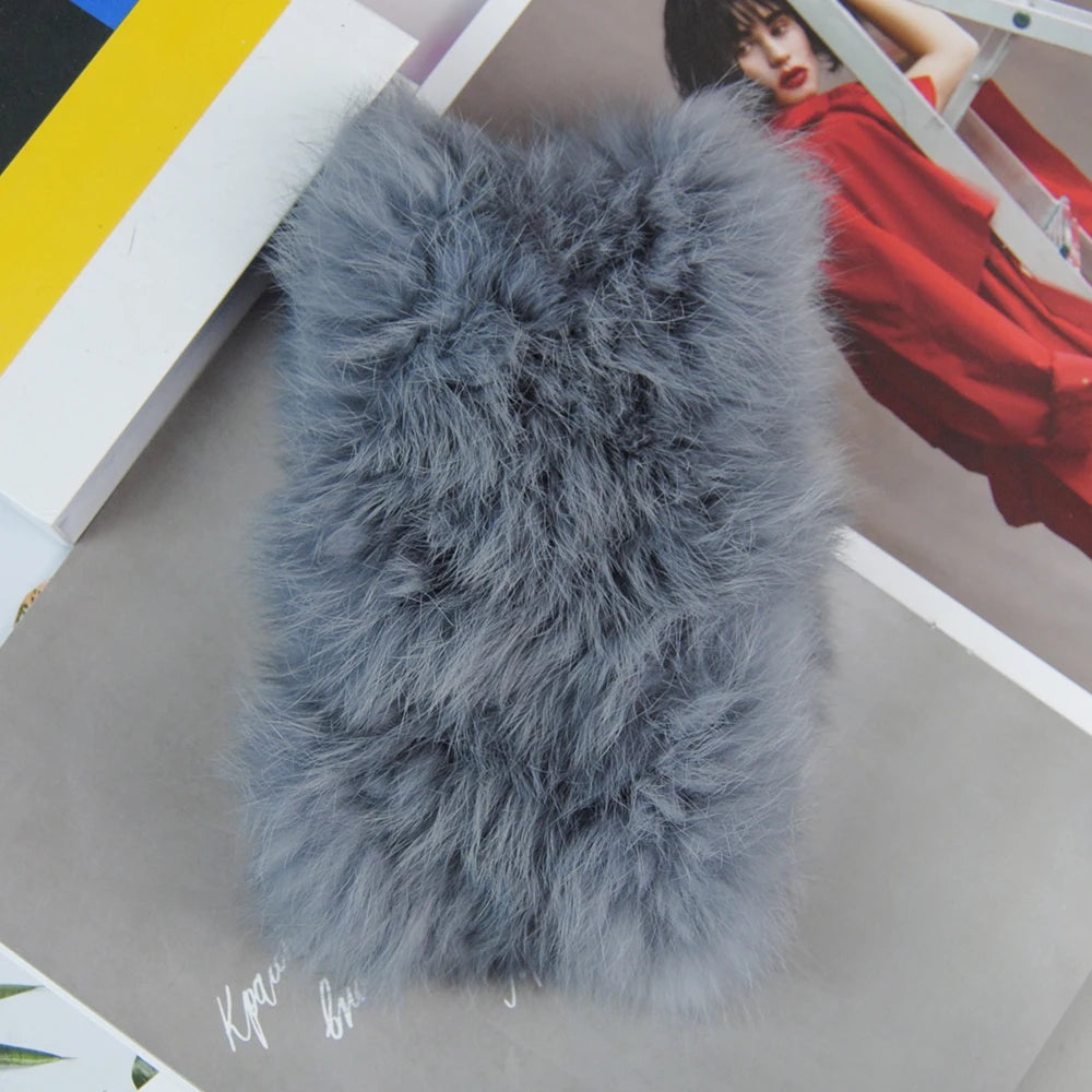 Hot Sale Brand Women Real Rex Rabbit Fur Scarf Girls Warm Soft Knitted Good Elastic Rabbit Fur Headband Natural Fur Ring Scarves scarf and shawl