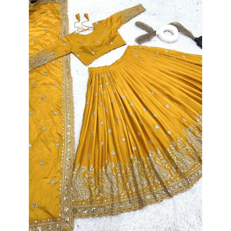 Lehenga CholI Bollywood Wedding Party in India Pakistani Wear Readymade party lehnga