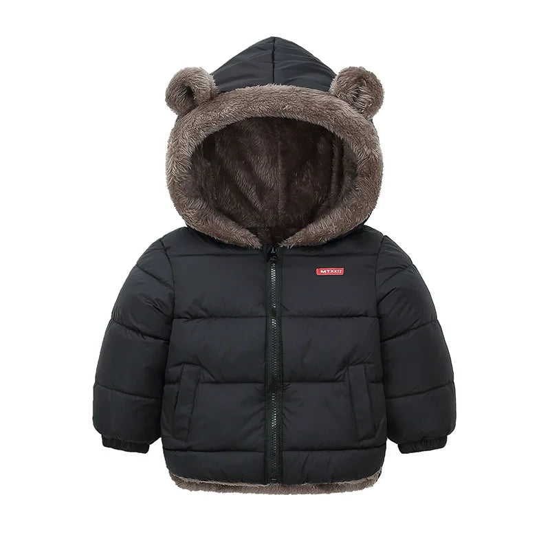 Boys Jackets Children Hooded Outerwear Girls Warm Jacket Children Clothing Baby Outerwear Fashion Kids Zipper Coat Jacket boys jackets and coats