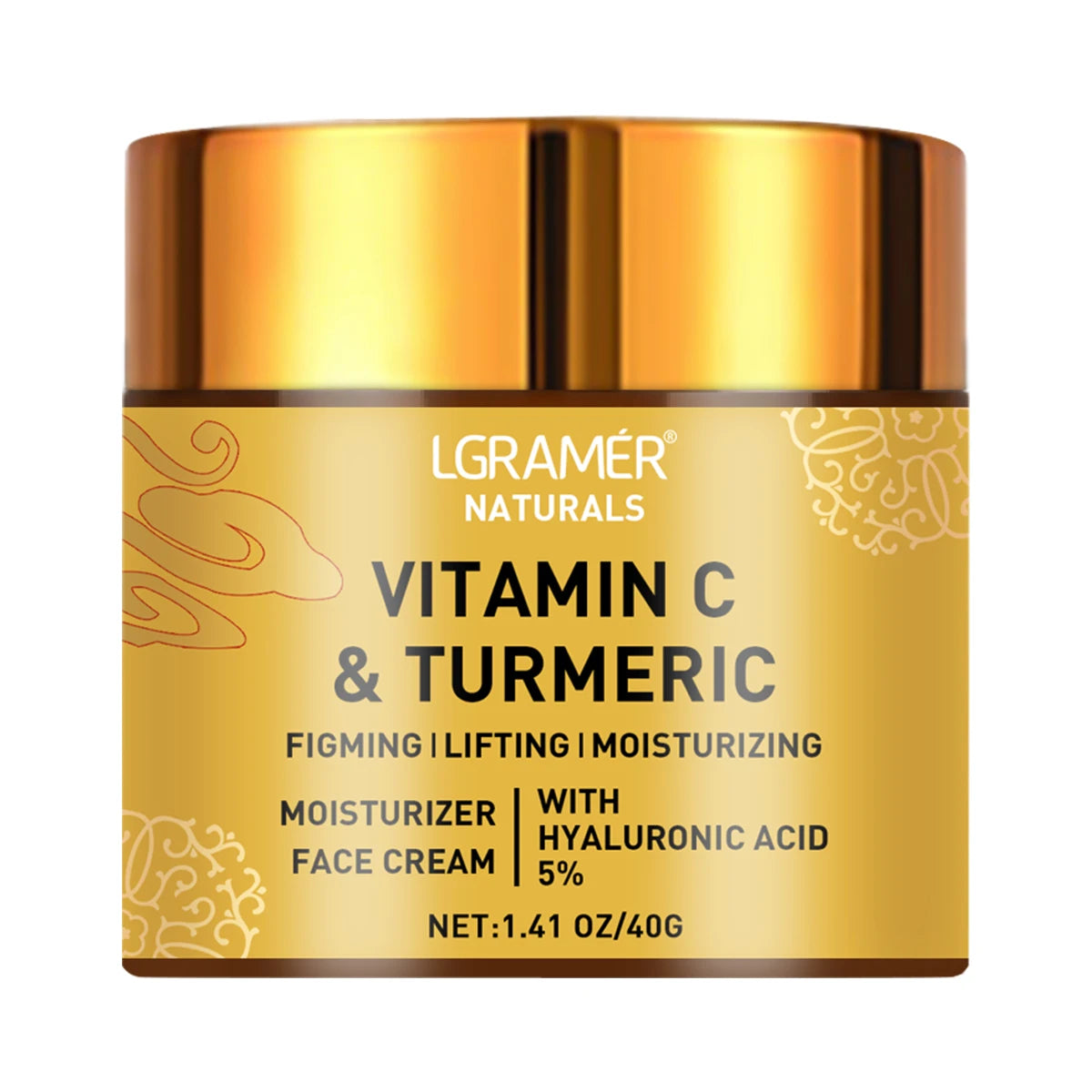 Turmeric Vitamin C Face cream Retinol Moisturizing Firming Hyaluronic Lightening Repairing Smooth Skincare Whitening Creams face care