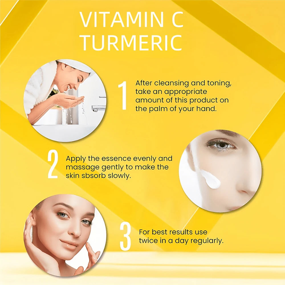 Turmeric Vitamin C Face cream Retinol Moisturizing Firming Hyaluronic Lightening Repairing Smooth Skincare Whitening Creams face care