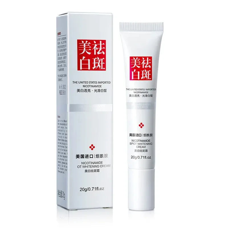 Fades Freckle Dark Spots Face Cream Niacinamide Whitening Cream Vitamin E Improve Dullness Fast Brighten Nourish Skin Care face care