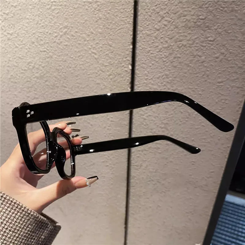 Anti Blue Light Computer Glasses Frame Women Oversized Men Trendy Fashionable Stylish Eyeglasses Classic Spectacles Ouclos Glasses