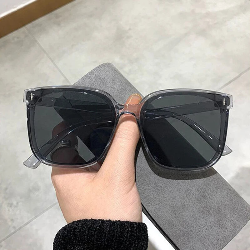 Vintage Square Sunglasses Women Oversized Sunglass Men Retro Black Sun Glasses Shades Goggle UV400  Oculos De Sol Glasses