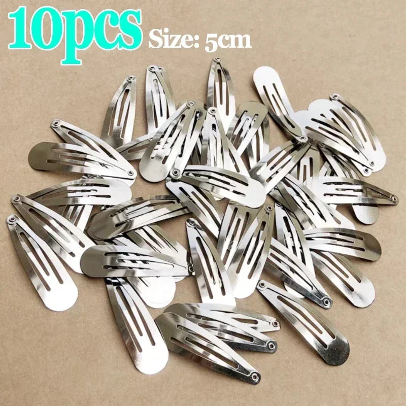 2/50Pcs Y2K Silver Star Hair Clips for Girls Filigree Star Metal Snap Clip Hairpins Barrettes Hair Jewelry Nickle Free Bobby Pin   hairclips