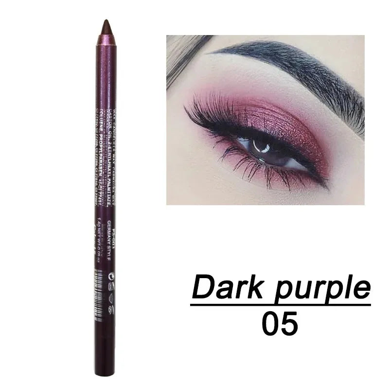 Makeup Long-lasting Not Blooming Eyeliner Pencil Waterproof Pigment Eyeshadow Eye Liner Pen Women Fashion Color Make Up Tools eyes